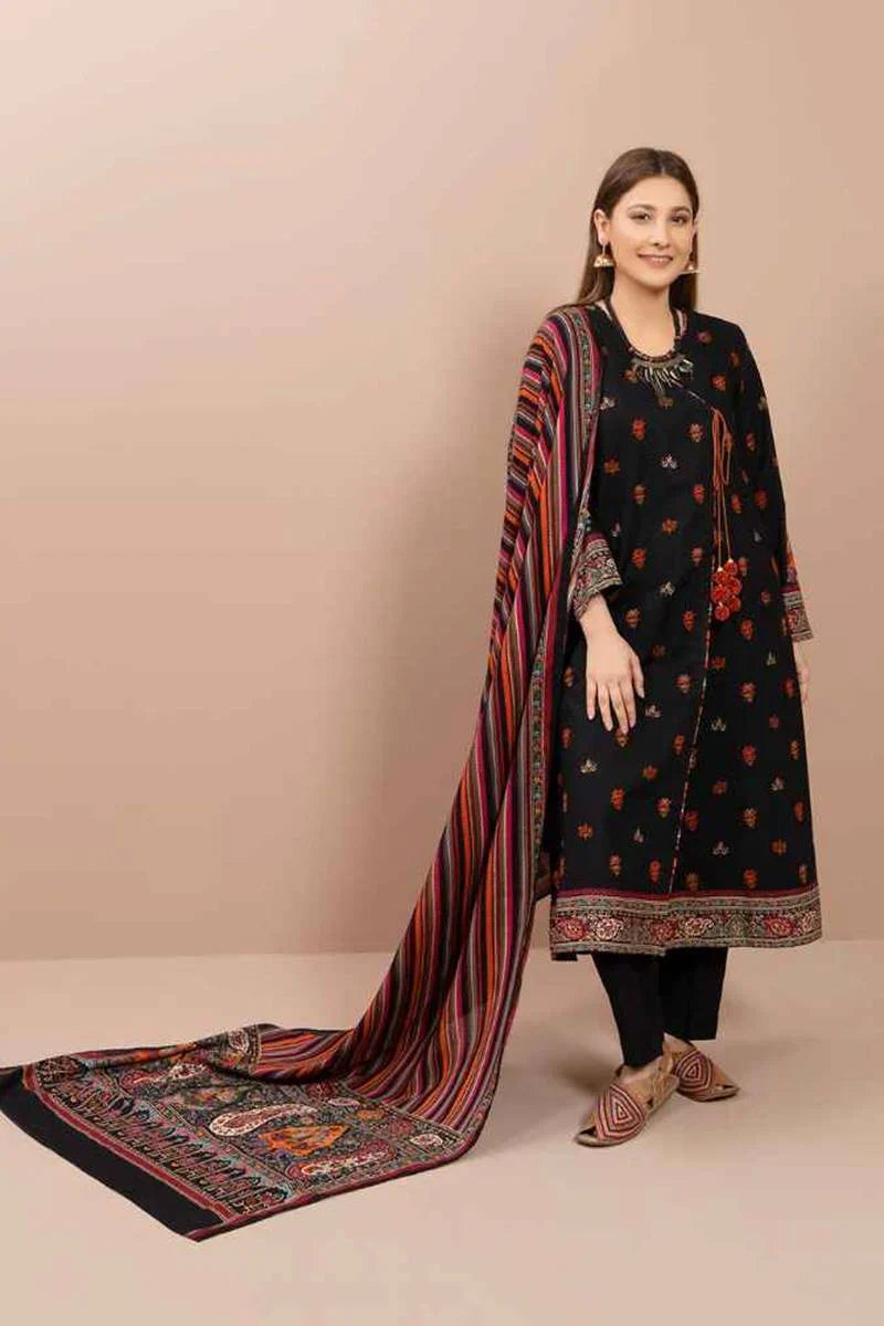 Kayseria Embroidered Dhanak 3 Piece KR-890