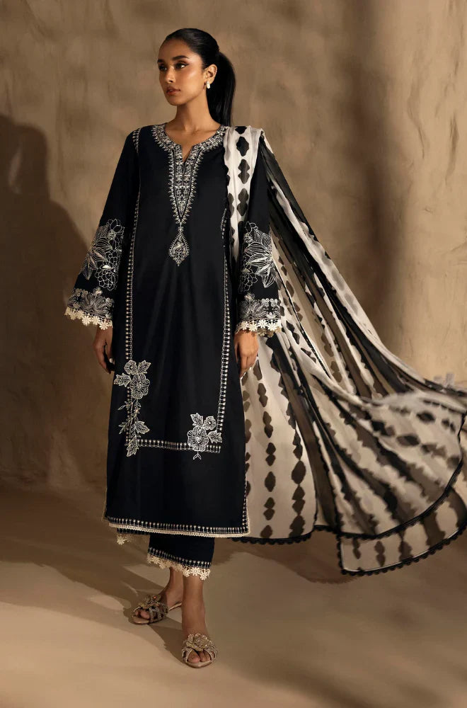 Sana Safinaz 3 Piece Embroidered Dhanak SS-713