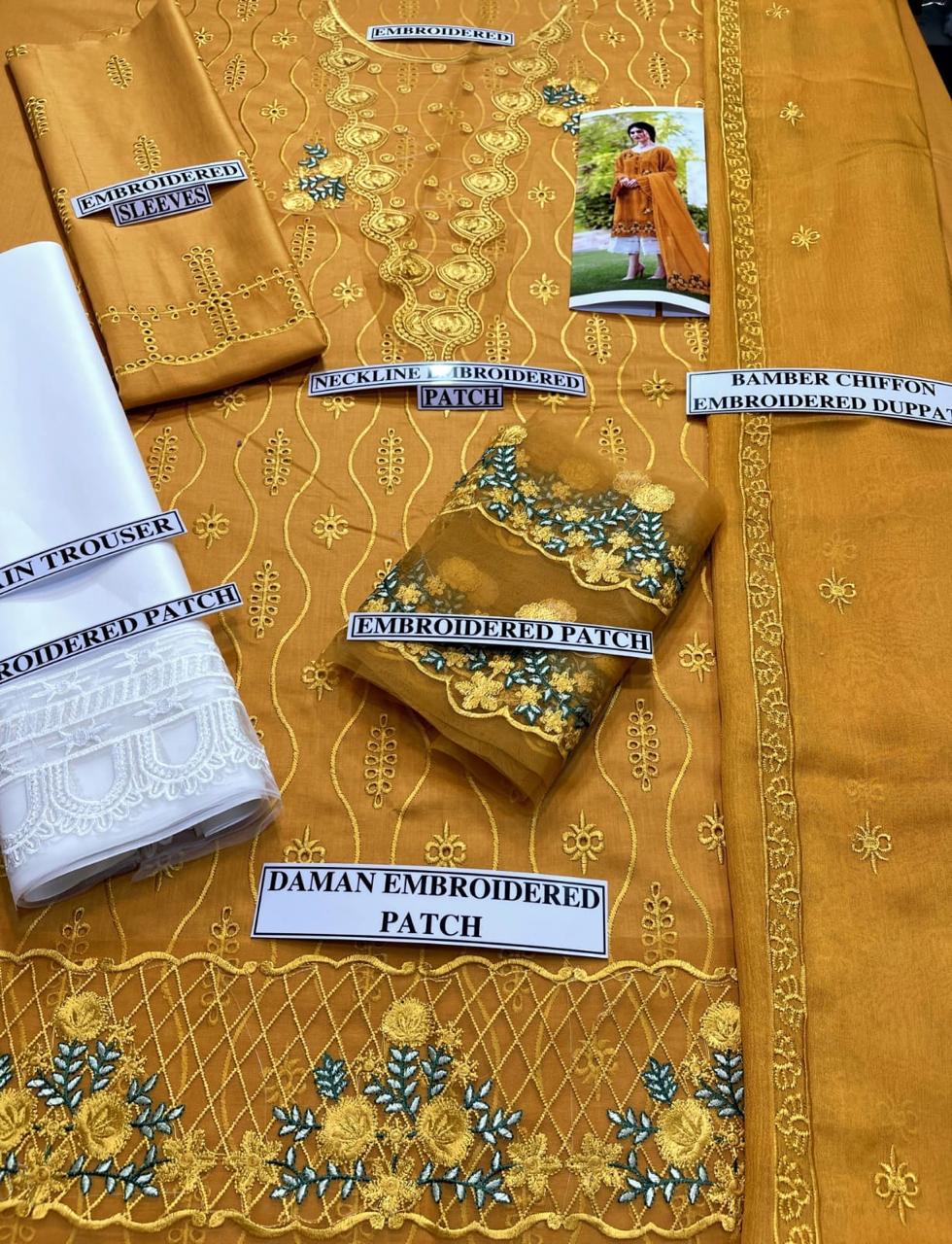 Bareeze Dhanak Embroidered 3 Piece BR-5027