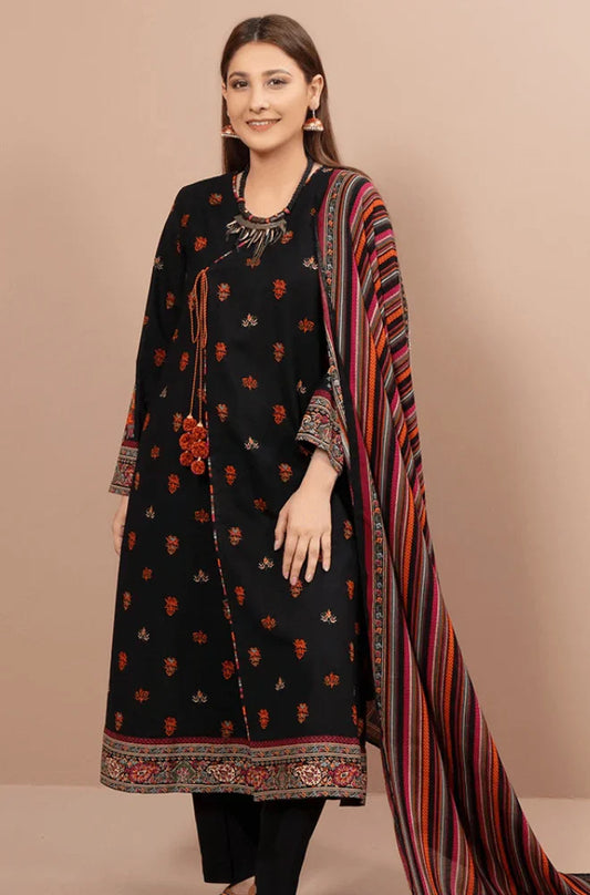 Kayseria Embroidered Dhanak 3 Piece KR-890