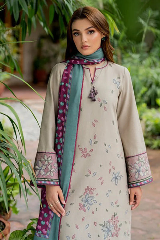Jazmin Embroidered Lawn 3 Piece Suit JZ-35