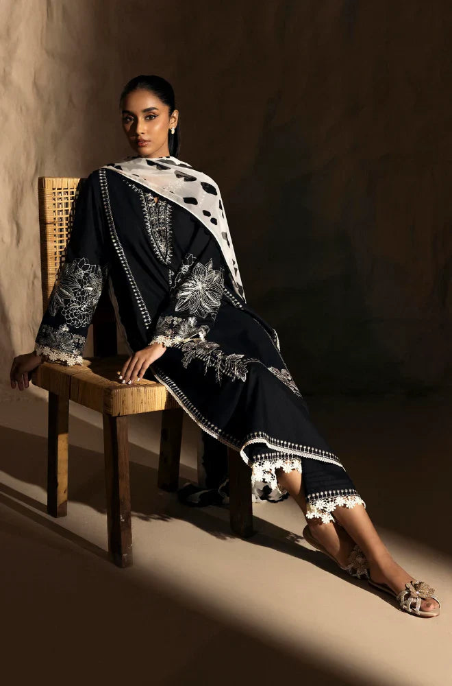 Sana Safinaz 3 Piece Embroidered Dhanak SS-713