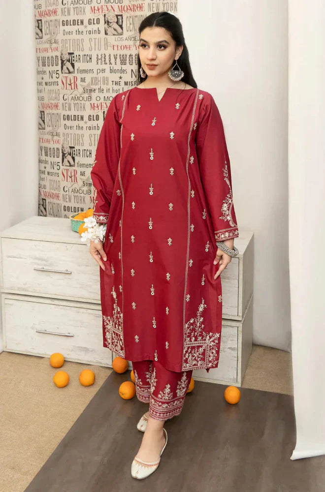 Urge Embroidered lawn Three Piece D/696