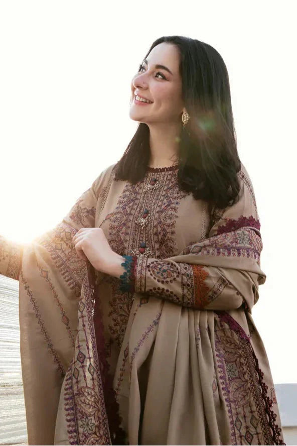 Florant Embroidered Three Piece Dhanak FLO-185