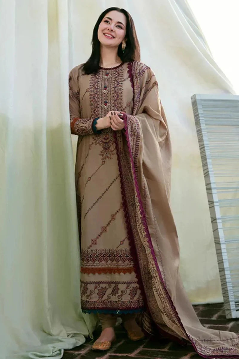 Florant Embroidered Three Piece Dhanak FLO-185