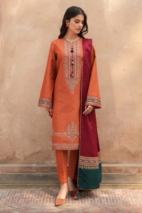 JAZMIN Embroidered Lawn 3 Piece Suit D/30