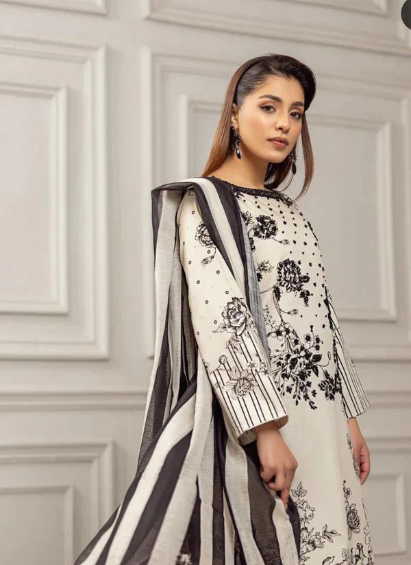 Tawakal Printed 3 Piece Suit D-91