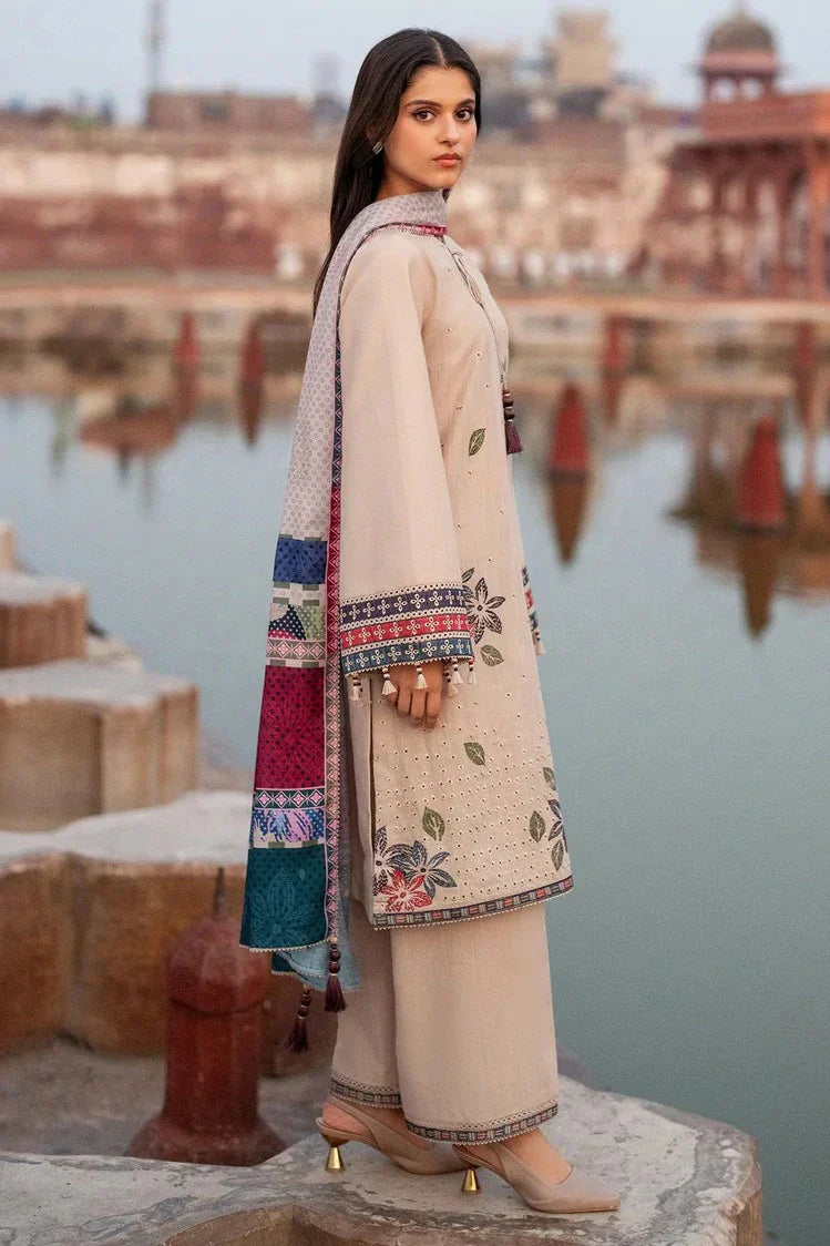 Jazmin Embroidered Lawn 3 Piece Suit JZ-850