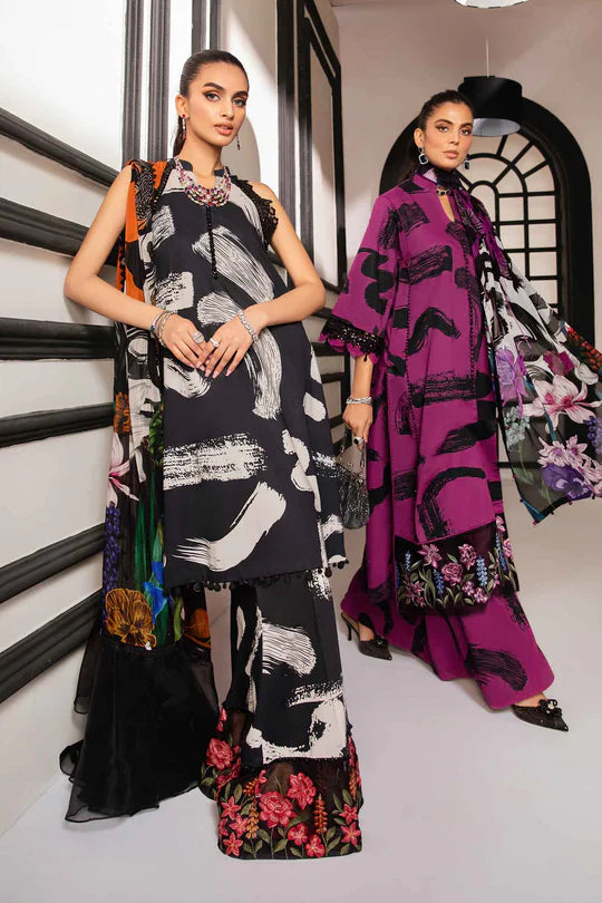 Maria-B Printed three piece D/10