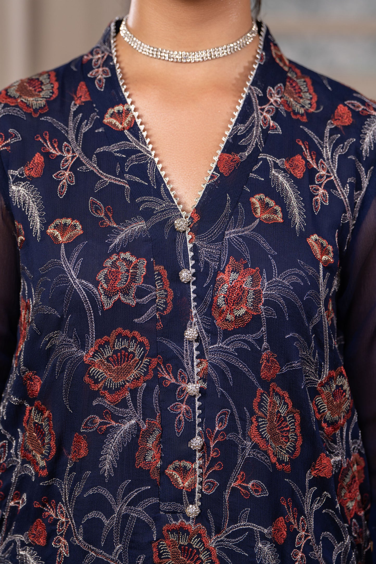 Bareeze Embroidered Lawn 3 Piece Suit D/43