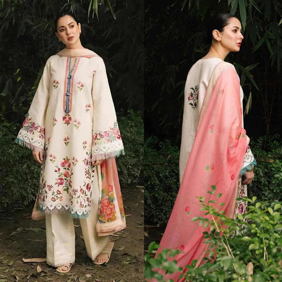 COCO-D/719 Embroidered Lawn 3 Piece Suit Summer Collection