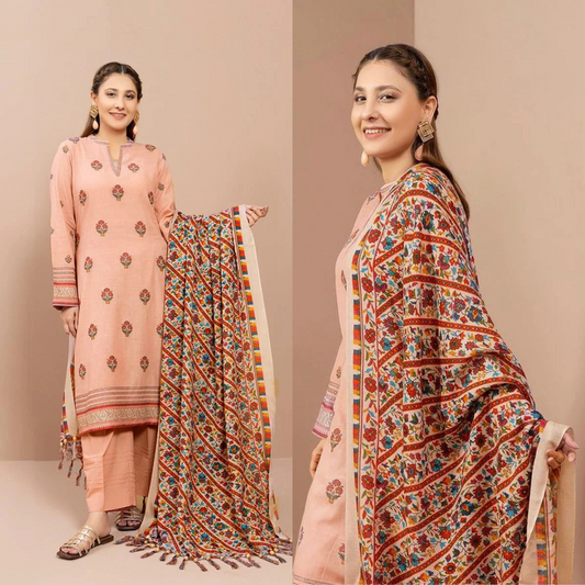 Kayseria Embroidered 3 Piece Lawn Suit SPL-842