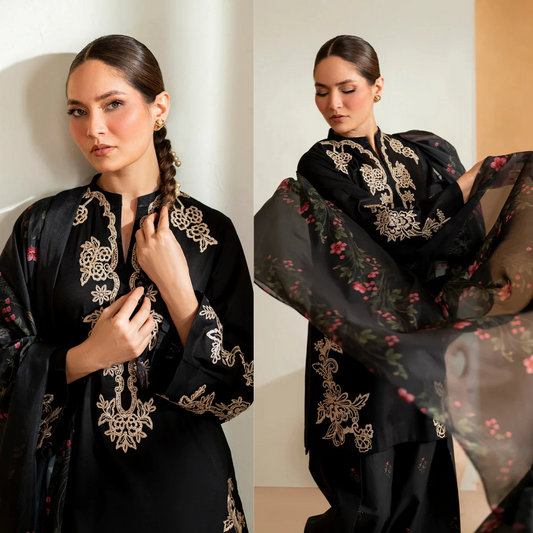 Iznik Embroidered 3 Piece Lawn Suit IZ-56