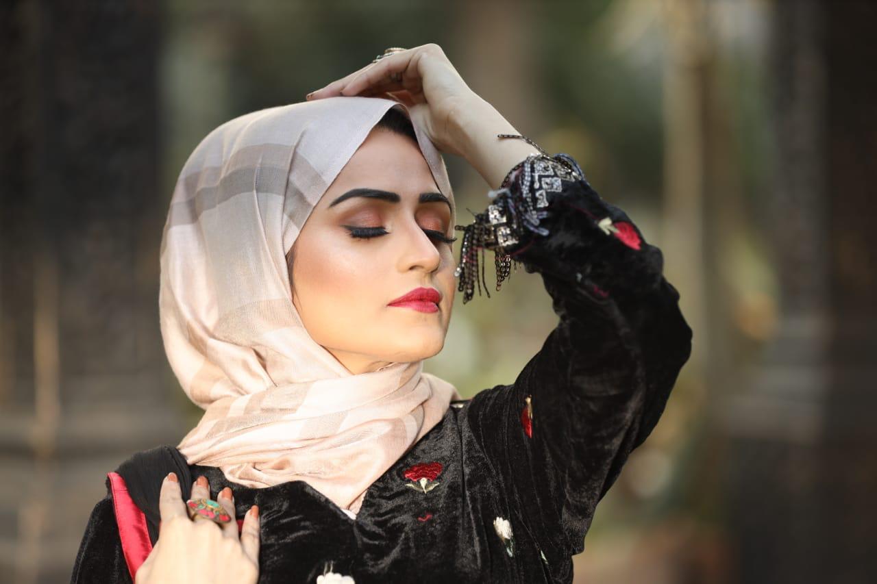 7004 Embroidered Velvet Dress