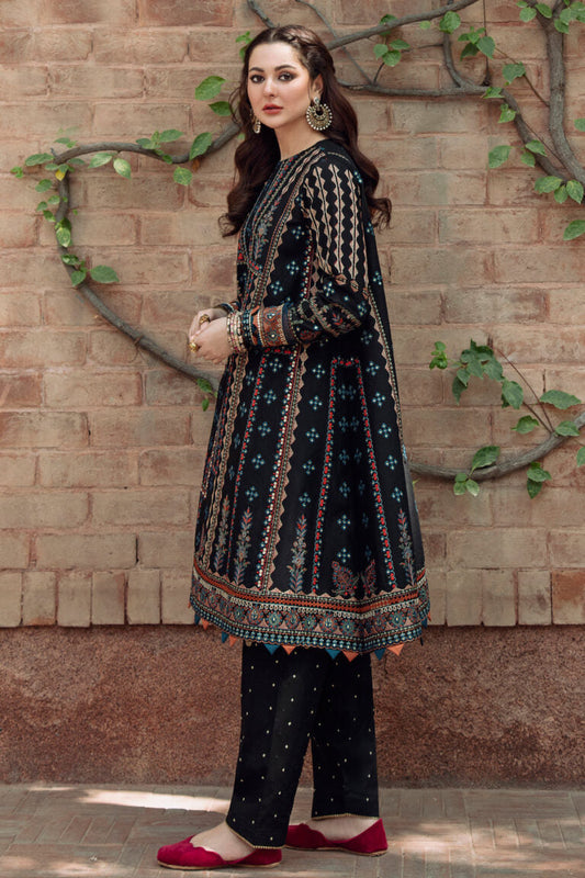 Jazmin Embroidered Dhanak 3 Piece Winter Collection JZ-01