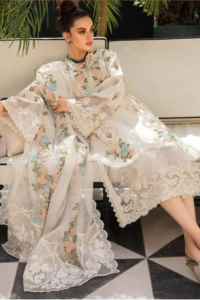 MONSOON BLOOMS DHANAK 3 Piece WInter Collection