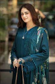 Zarashahjhan Embroidered Lawn 3 Piece Suit D/47